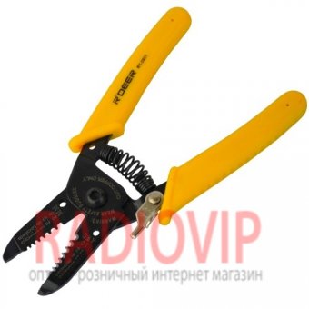 картинка Инструмент R'Deer RT-2021 для зачистки кабеля 10-12AWG от интернет магазина Radiovip