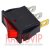 картинка Переключ. с подсветкой узкий IRS-101-1С (ON-OFF), 3pin, 15A, красный от интернет магазина Radiovip
