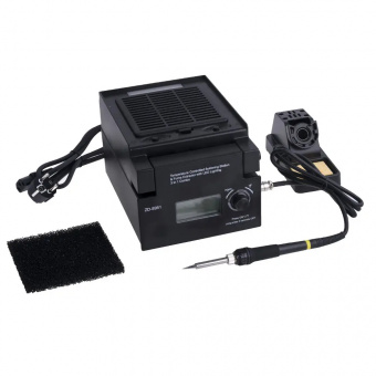 картинка Паяльная станция ZD-8951, 80W, 160-480°C, с дымопоглощением и подсветкой от интернет магазина Radiovip
