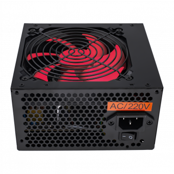 картинка Блок питания ATX-500W, 12см, BLACK от интернет магазина Radiovip