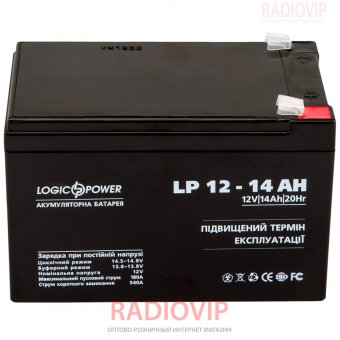 картинка Аккумулятор LP 12 - 14 AH от интернет магазина Radiovip