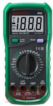 картинка Цифровой мультиметр  MASTECH MY63 от интернет магазина Radiovip