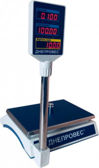 картинка Весы торговые ВТД-РС с подключением к РКО (RS232) от интернет магазина Radiovip