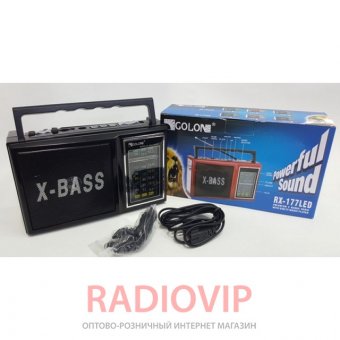 картинка Радио golon с led фонариком RX 177 LED светодиодный от интернет магазина Radiovip