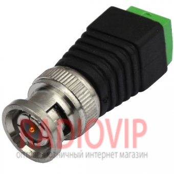 картинка Штекер BNC с клеммной колодкой от интернет магазина Radiovip