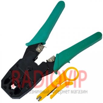 картинка Инструмент для обжима 4р4с, 6р4с, 8p8c от интернет магазина Radiovip