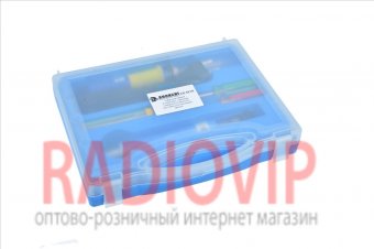 картинка Набор инструментов для пайки ZD-921B в пластиковом кейсе от интернет магазина Radiovip