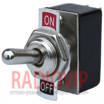 картинка Тумблер mid.2pin (ON-OFF) от интернет магазина Radiovip
