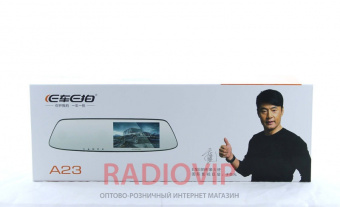 DVR A23 зеркало с двумя камерами