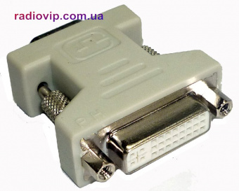 картинка Переходник гн.DVI-D(24+5) -шт.VGA от интернет магазина Radiovip