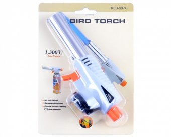 картинка Горелка для газового баллона с пьезоподжигом Torch KLD-997C от интернет магазина Radiovip