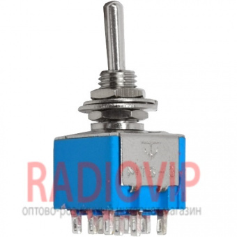 картинка Тумблер MTS-303 (ON-OFF-ON), 9pin, 3A 250VAC от интернет магазина Radiovip
