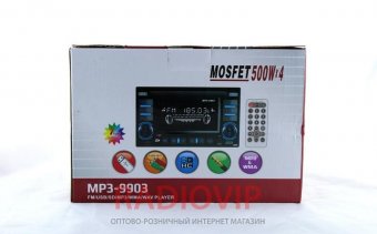 Автомагнитола MP3 \ USB \ AUX \ FM 9903 2DIN с евро разъемом