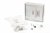 картинка Кронштейн для ТВ LCD52B WHITE от интернет магазина Radiovip
