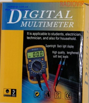 картинка Мультиметр UK-830LN от интернет магазина Radiovip