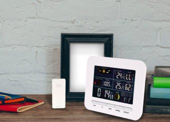 картинка Метеостанция Excelvan TS-76 беспроводная цветная от интернет магазина Radiovip