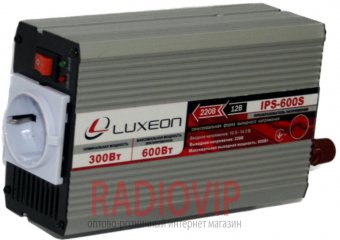 картинка Инвертор Luxeon IPS 600S (синус) от интернет магазина Radiovip