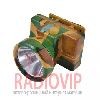картинка Фонарь на лоб 112, камуфляж от интернет магазина Radiovip