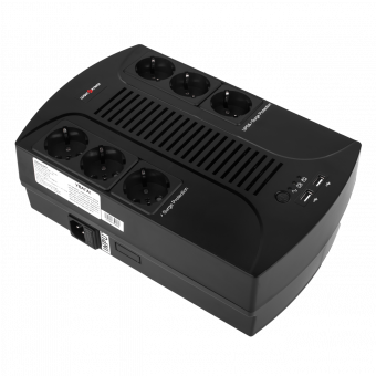 картинка ИБП LogicPower LP 850VA-6PS(595Вт) от интернет магазина Radiovip