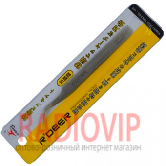 картинка Пинцет радиотехнический R'Deer RST-15, метал. от интернет магазина Radiovip