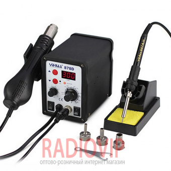 картинка Паяльная станция YIHUA 878D от интернет магазина Radiovip