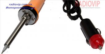 картинка Паяльник  40W  12V автомобильный со штекером прикуривателя от интернет магазина Radiovip