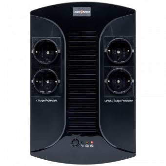 картинка ИБП LP 650VA-PS 4 евророзетки, 5 ступ. AVR, 7.5Ач12В, пластиковый корп от интернет магазина Radiovip
