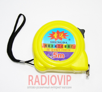 картинка Рулетка стальная,5м,Q12 от интернет магазина Radiovip